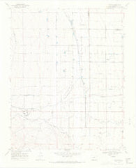 Capulin Colorado Historical topographic map, 1:24000 scale, 7.5 X 7.5 Minute, Year 1968