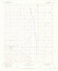 Capulin Colorado Historical topographic map, 1:24000 scale, 7.5 X 7.5 Minute, Year 1968