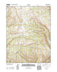 Carbonate Colorado Historical topographic map, 1:24000 scale, 7.5 X 7.5 Minute, Year 2013
