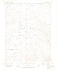 Carbonate Colorado Historical topographic map, 1:24000 scale, 7.5 X 7.5 Minute, Year 1974