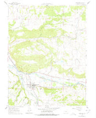 Carbondale Colorado Historical topographic map, 1:24000 scale, 7.5 X 7.5 Minute, Year 1961