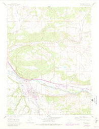 Carbondale Colorado Historical topographic map, 1:24000 scale, 7.5 X 7.5 Minute, Year 1961