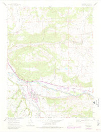 Carbondale Colorado Historical topographic map, 1:24000 scale, 7.5 X 7.5 Minute, Year 1961