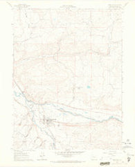 Carbondale Colorado Historical topographic map, 1:24000 scale, 7.5 X 7.5 Minute, Year 1961