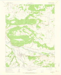 Carbondale Colorado Historical topographic map, 1:24000 scale, 7.5 X 7.5 Minute, Year 1961