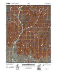 Carbonera Colorado Historical topographic map, 1:24000 scale, 7.5 X 7.5 Minute, Year 2010