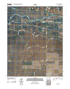 Carlton Colorado Historical topographic map, 1:24000 scale, 7.5 X 7.5 Minute, Year 2010