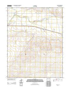 Carlton Colorado Historical topographic map, 1:24000 scale, 7.5 X 7.5 Minute, Year 2013