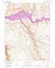 Carpenter Ridge Colorado Historical topographic map, 1:24000 scale, 7.5 X 7.5 Minute, Year 1954