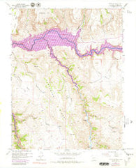 Carpenter Ridge Colorado Historical topographic map, 1:24000 scale, 7.5 X 7.5 Minute, Year 1954