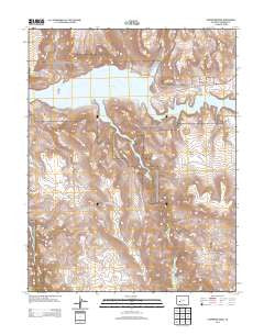 Carpenter Ridge Colorado Historical topographic map, 1:24000 scale, 7.5 X 7.5 Minute, Year 2013