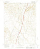 Carr West Colorado Historical topographic map, 1:24000 scale, 7.5 X 7.5 Minute, Year 1972
