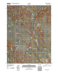 Carr West Colorado Historical topographic map, 1:24000 scale, 7.5 X 7.5 Minute, Year 2010