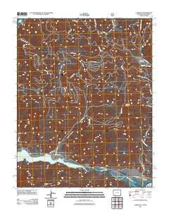 Carracas Colorado Historical topographic map, 1:24000 scale, 7.5 X 7.5 Minute, Year 2011