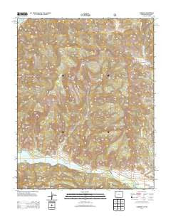 Carracas Colorado Historical topographic map, 1:24000 scale, 7.5 X 7.5 Minute, Year 2013