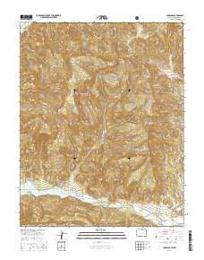 Carracas Colorado Current topographic map, 1:24000 scale, 7.5 X 7.5 Minute, Year 2016