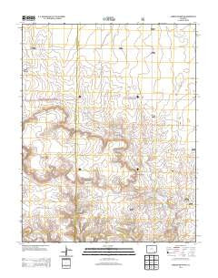 Carrizo Mountain Colorado Historical topographic map, 1:24000 scale, 7.5 X 7.5 Minute, Year 2013