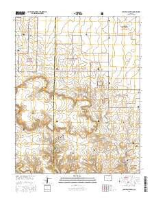 Carrizo Mountain Colorado Current topographic map, 1:24000 scale, 7.5 X 7.5 Minute, Year 2016
