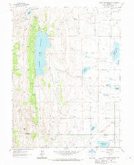 Carter Lake Reservoir Colorado Historical topographic map, 1:24000 scale, 7.5 X 7.5 Minute, Year 1962