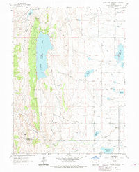 Carter Lake Reservoir Colorado Historical topographic map, 1:24000 scale, 7.5 X 7.5 Minute, Year 1962