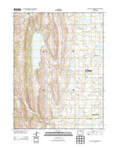 Carter Lake Reservoir Colorado Historical topographic map, 1:24000 scale, 7.5 X 7.5 Minute, Year 2013