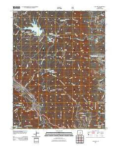 Cascade Colorado Historical topographic map, 1:24000 scale, 7.5 X 7.5 Minute, Year 2011