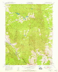 Cascade Colorado Historical topographic map, 1:24000 scale, 7.5 X 7.5 Minute, Year 1948
