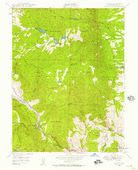 Cascade Colorado Historical topographic map, 1:24000 scale, 7.5 X 7.5 Minute, Year 1948