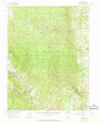 Cascade Colorado Historical topographic map, 1:24000 scale, 7.5 X 7.5 Minute, Year 1961