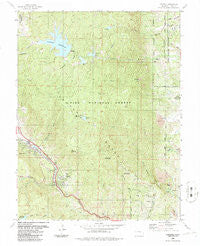 Cascade Colorado Historical topographic map, 1:24000 scale, 7.5 X 7.5 Minute, Year 1986