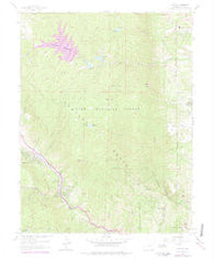 Cascade Colorado Historical topographic map, 1:24000 scale, 7.5 X 7.5 Minute, Year 1961