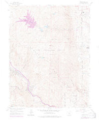 Cascade Colorado Historical topographic map, 1:24000 scale, 7.5 X 7.5 Minute, Year 1961
