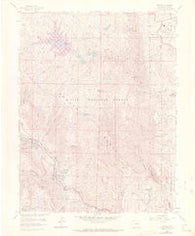 Cascade Colorado Historical topographic map, 1:24000 scale, 7.5 X 7.5 Minute, Year 1961