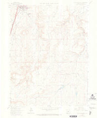 Castle Rock South Colorado Historical topographic map, 1:24000 scale, 7.5 X 7.5 Minute, Year 1965