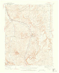 Castle Rock Colorado Historical topographic map, 1:62500 scale, 15 X 15 Minute, Year 1940
