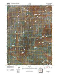 Castle Peak Colorado Historical topographic map, 1:24000 scale, 7.5 X 7.5 Minute, Year 2010