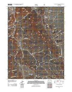 Castle Rock Gulch Colorado Historical topographic map, 1:24000 scale, 7.5 X 7.5 Minute, Year 2011