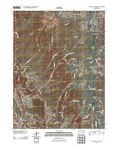 Castle Rock North Colorado Historical topographic map, 1:24000 scale, 7.5 X 7.5 Minute, Year 2010