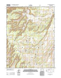 Casto Reservoir Colorado Historical topographic map, 1:24000 scale, 7.5 X 7.5 Minute, Year 2013