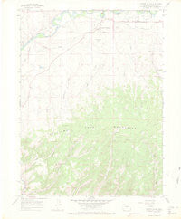 Castor Gulch Colorado Historical topographic map, 1:24000 scale, 7.5 X 7.5 Minute, Year 1966