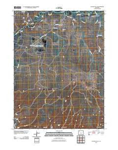 Castor Gulch Colorado Historical topographic map, 1:24000 scale, 7.5 X 7.5 Minute, Year 2010