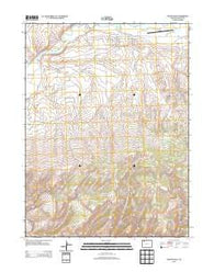 Castor Gulch Colorado Historical topographic map, 1:24000 scale, 7.5 X 7.5 Minute, Year 2013