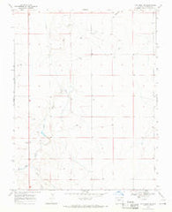 Cat Creek NE Colorado Historical topographic map, 1:24000 scale, 7.5 X 7.5 Minute, Year 1968
