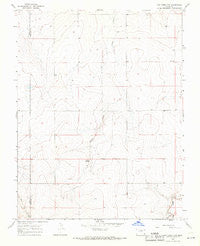 Cat Creek NW Colorado Historical topographic map, 1:24000 scale, 7.5 X 7.5 Minute, Year 1968