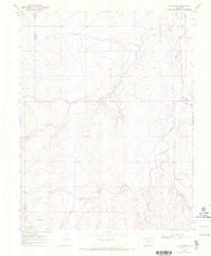 Cat Creek Colorado Historical topographic map, 1:24000 scale, 7.5 X 7.5 Minute, Year 1968