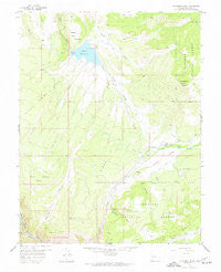 Cathedral Peak Colorado Historical topographic map, 1:24000 scale, 7.5 X 7.5 Minute, Year 1957