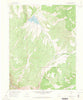 Cathedral Peak Colorado Historical topographic map, 1:24000 scale, 7.5 X 7.5 Minute, Year 1957