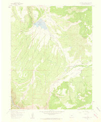 Cathedral Peak Colorado Historical topographic map, 1:24000 scale, 7.5 X 7.5 Minute, Year 1957