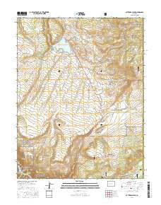 Cathedral Peak Colorado Current topographic map, 1:24000 scale, 7.5 X 7.5 Minute, Year 2016