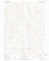 Cattle Gulch Colorado Historical topographic map, 1:24000 scale, 7.5 X 7.5 Minute, Year 1970